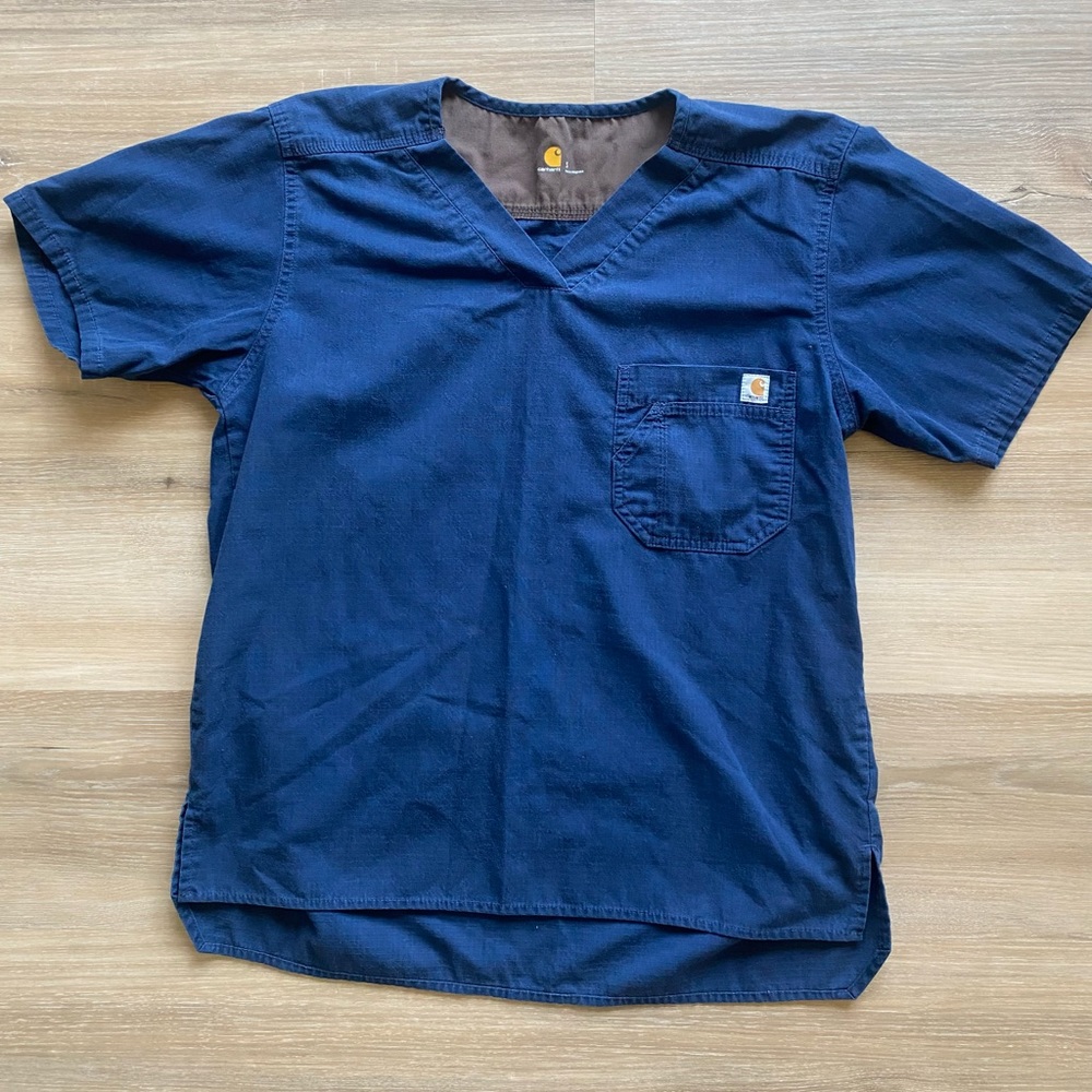 Carhartt Men’s Ripstop Rugged Flex Scrub Top